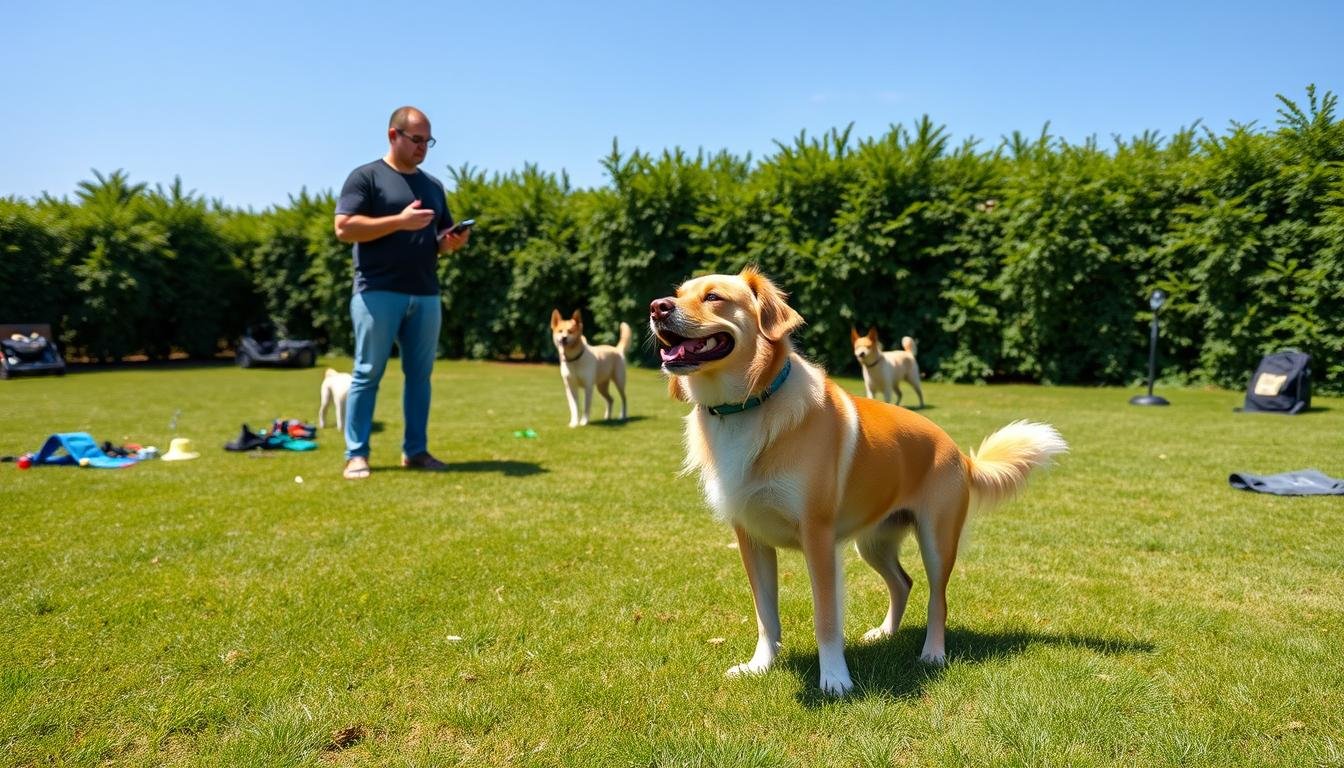 Dressage chien